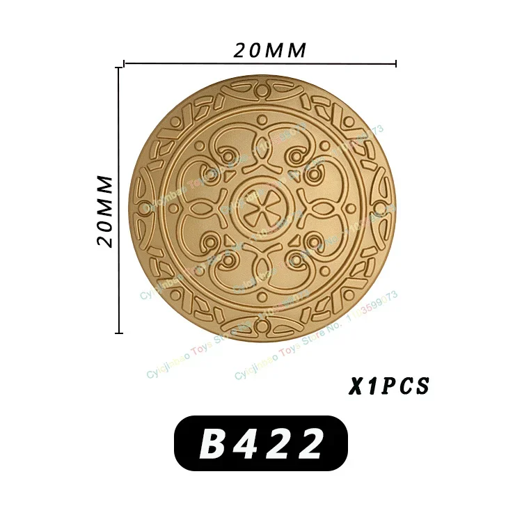 Figurki Kawalerii Akcesoria Zbroja Włócznia Hełm Średniowieczne Militarne Klocki Konstrukcyjne Modele Broni Zabawki Prezenty PJT051 5 SZTUK