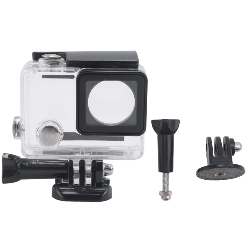 

For Gopro Waterproof Housing Case For Gopro Hero 4 Hero3+Hero 3 Underwater Protective Box For Go Pro Accessories