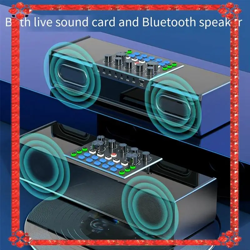 Consegna in 24 ore SY168 Scheda audio Altoparlante per trasmissione in diretta Macchina per karaoke Bluetooth portatile multifunzionale all-in-one per cantare