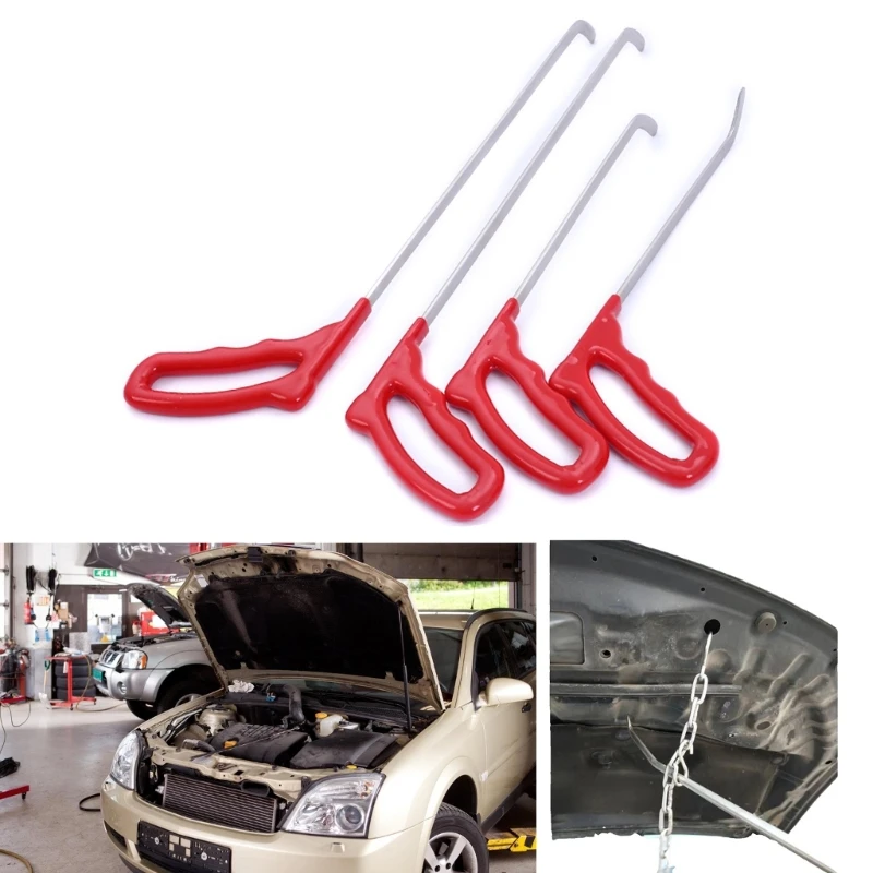 

547C Car Dent Repair Flat Shovel Removal Rods Maintenance Pry Tool Stainless Steel, Suitable for Home or Garage Use 21cm/31cm