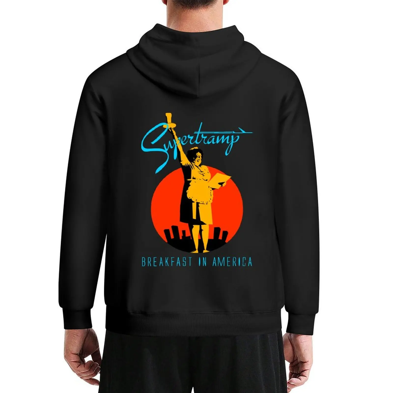 

Supertramp Breakfast in America Hoodie autumn fashion men men's sweat-shirt set mens clothes hoodie men