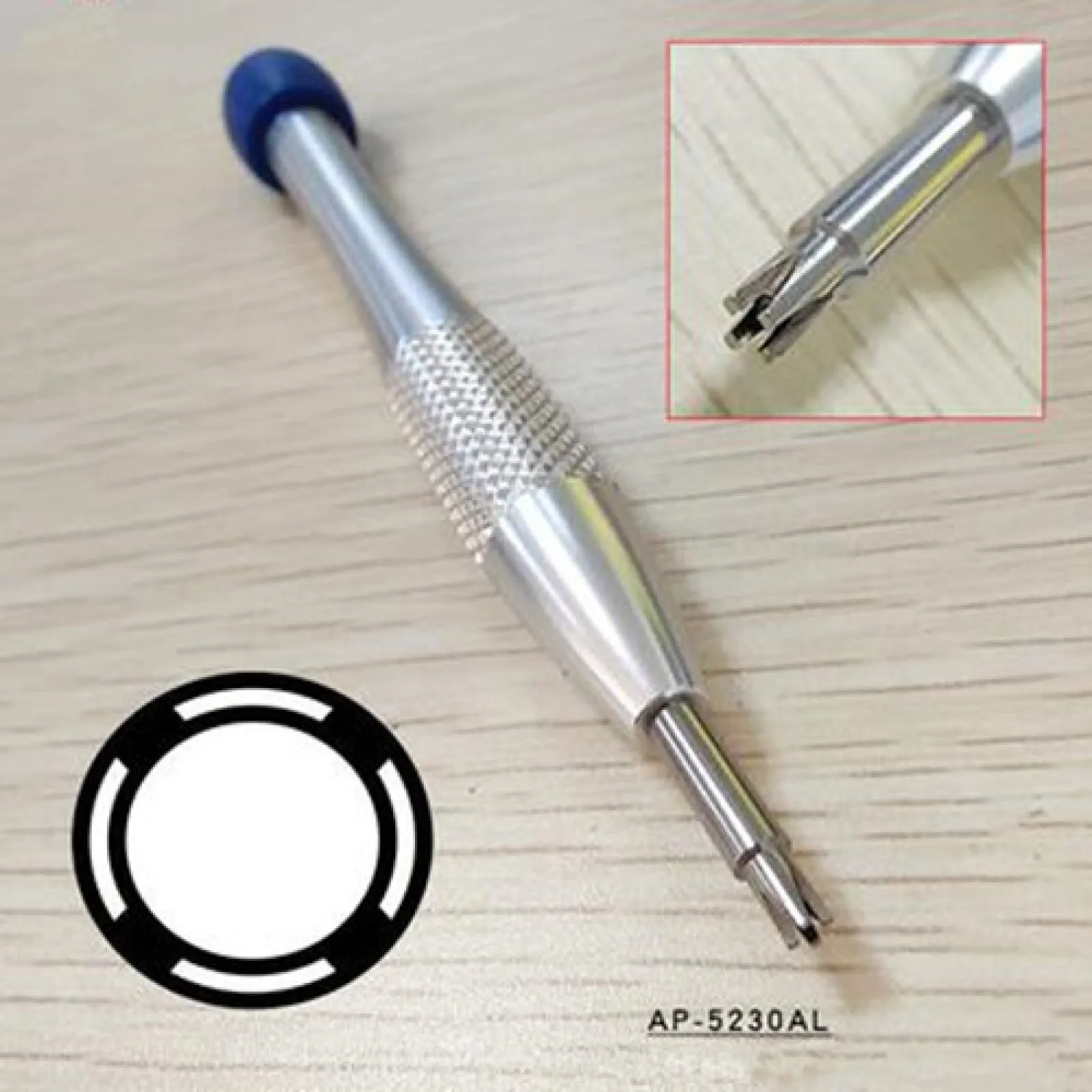 

5230AL Инструмент для ремонта часов из нержавеющей стали для AP, крышка часов, водонепроницаемая трубчатая отвертка, разборка и сборка часов