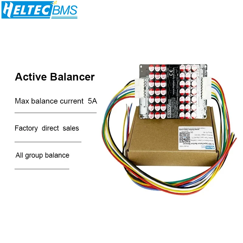 Heltec Wholesale Active Equalizer Balancer 5A 3S-21S 4S 6S 7S 8S 14S 16S 17S 20S 21S Lifepo4/Lipo/LTO Battery Energy Capacitor