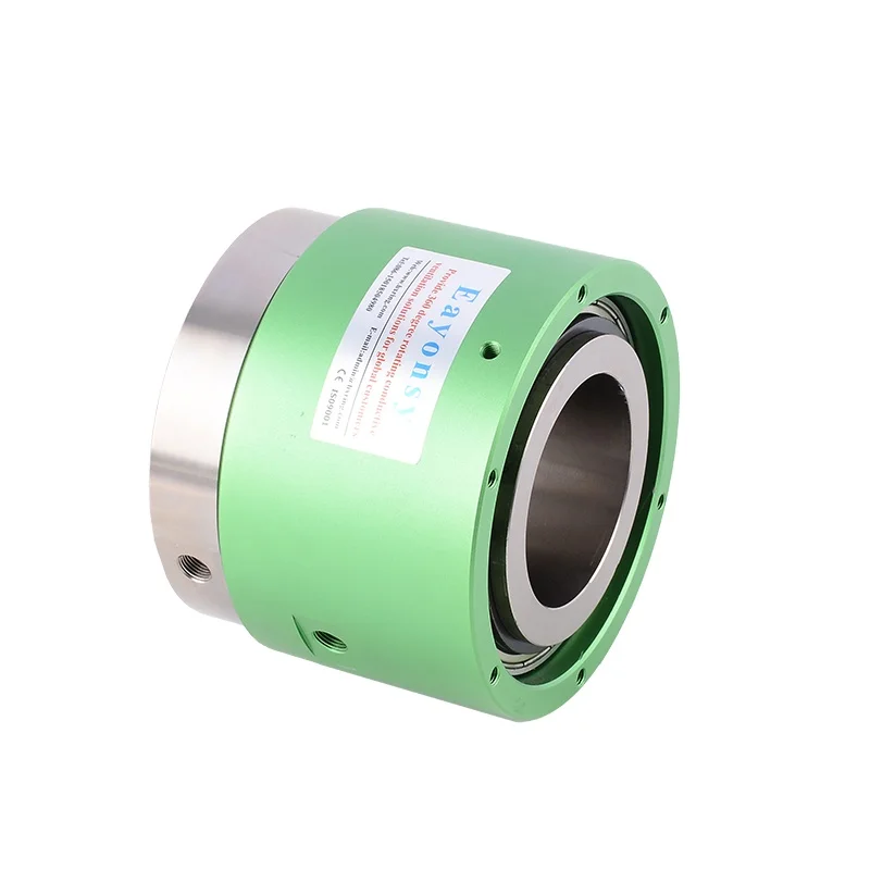 Large Aperture ID60MM 2 Passages Air Slip Ring G1/8 threaded Rotary Joint High Dimension Accuracy Good Sealing Performance