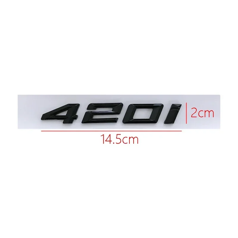 

Car Trunk Letters Sticker For BMW 420i 428i 430i 435i 520i 523i 525i 528i 530i 535i 540i Logo E60 G30 E39 F10 Emblem Accessories