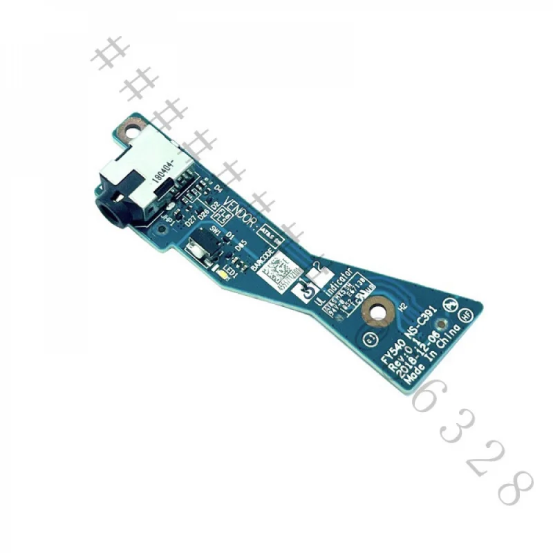 AA+Brand New NS-C391 FY540 Audio Board With Headset Microphone Port For Lenovo Notebook Sound IO Subboard Repair Spare Parts