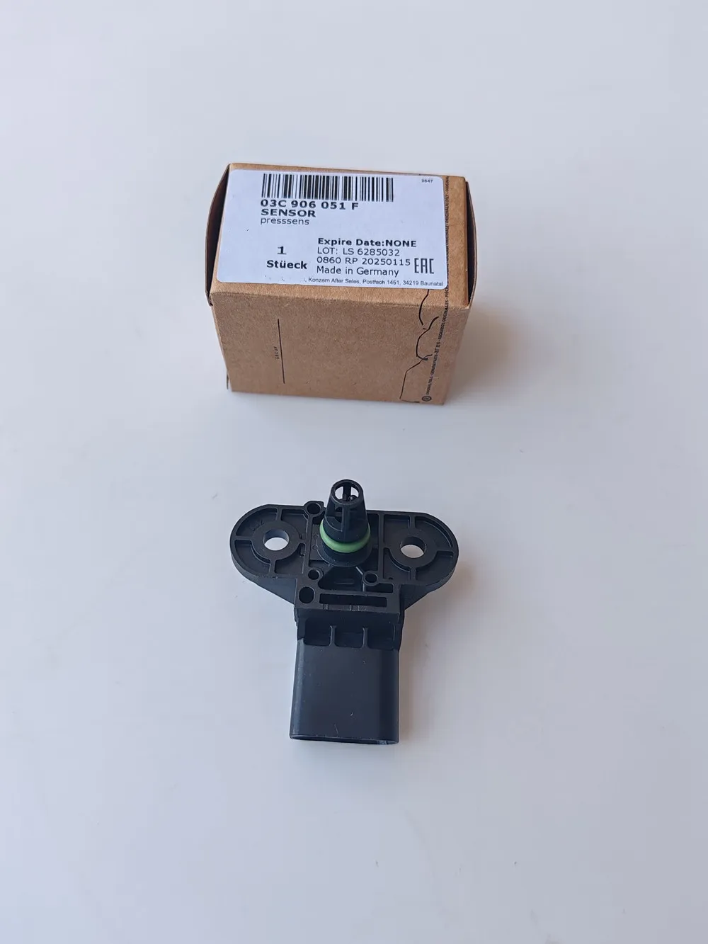 Brand New Genuine OEM Intake Manifold Absolute Pressure MAP Sensor 03C906051F 03C906051E 03C906051 0261230235 For VW Audi