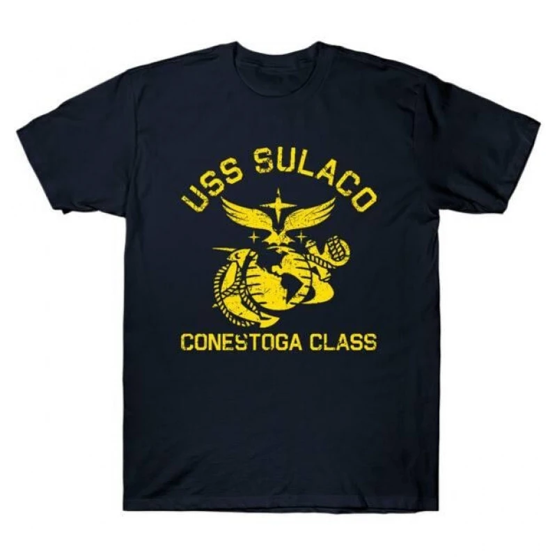 Sulaco Crew 0412 Xenomorp Horror movie Weyland Sci-Fic Alien Gift T-Shirt 100% cotton Short Sleeve Graphic clothes All size tops
