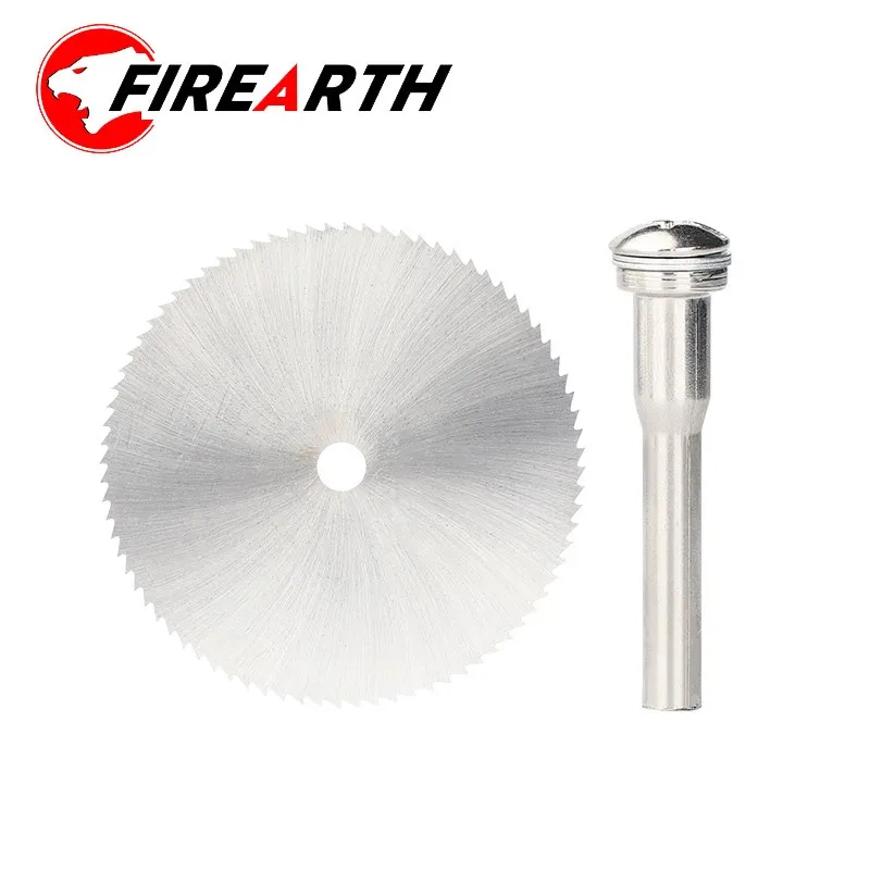 

Mini Circular Saw Blade 60mm with 6mm Mandrel HSS Cutting Disc Rotary Tool Accessories For Wood Plastic And Aluminum