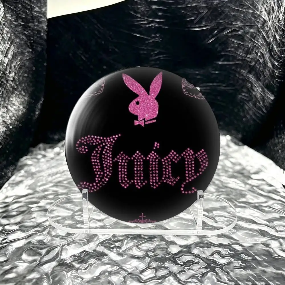 Pink Perfumes Juicy CoutureS Brooch Metal Decorative Brooch Pins for Backpack Clothes Jacket Accessories,Souvenir.