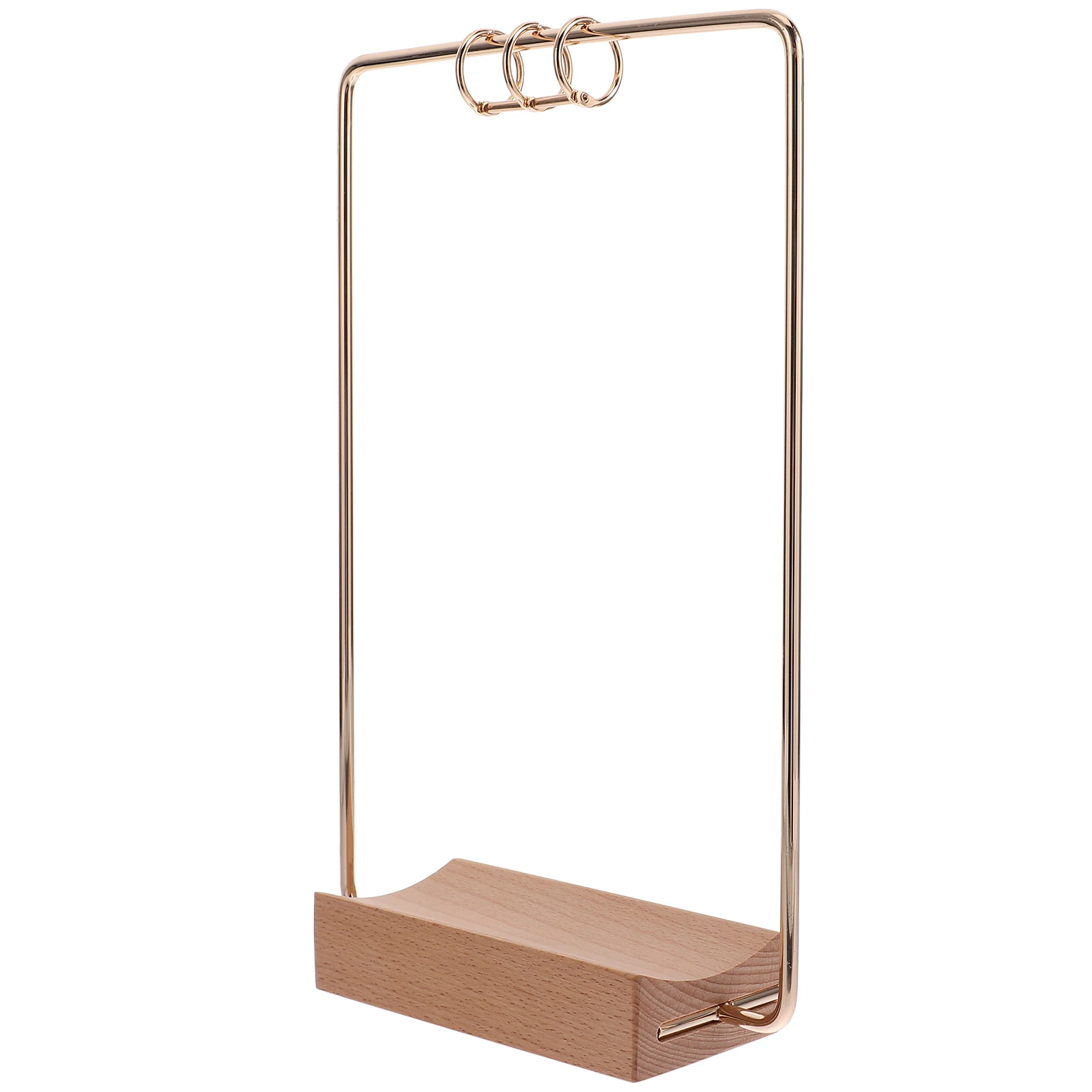 

Calendar Stand Accessories Metal Flip Calendar Stand Flip Holder Easy Page Flipping Office Supply Tabletop Rack