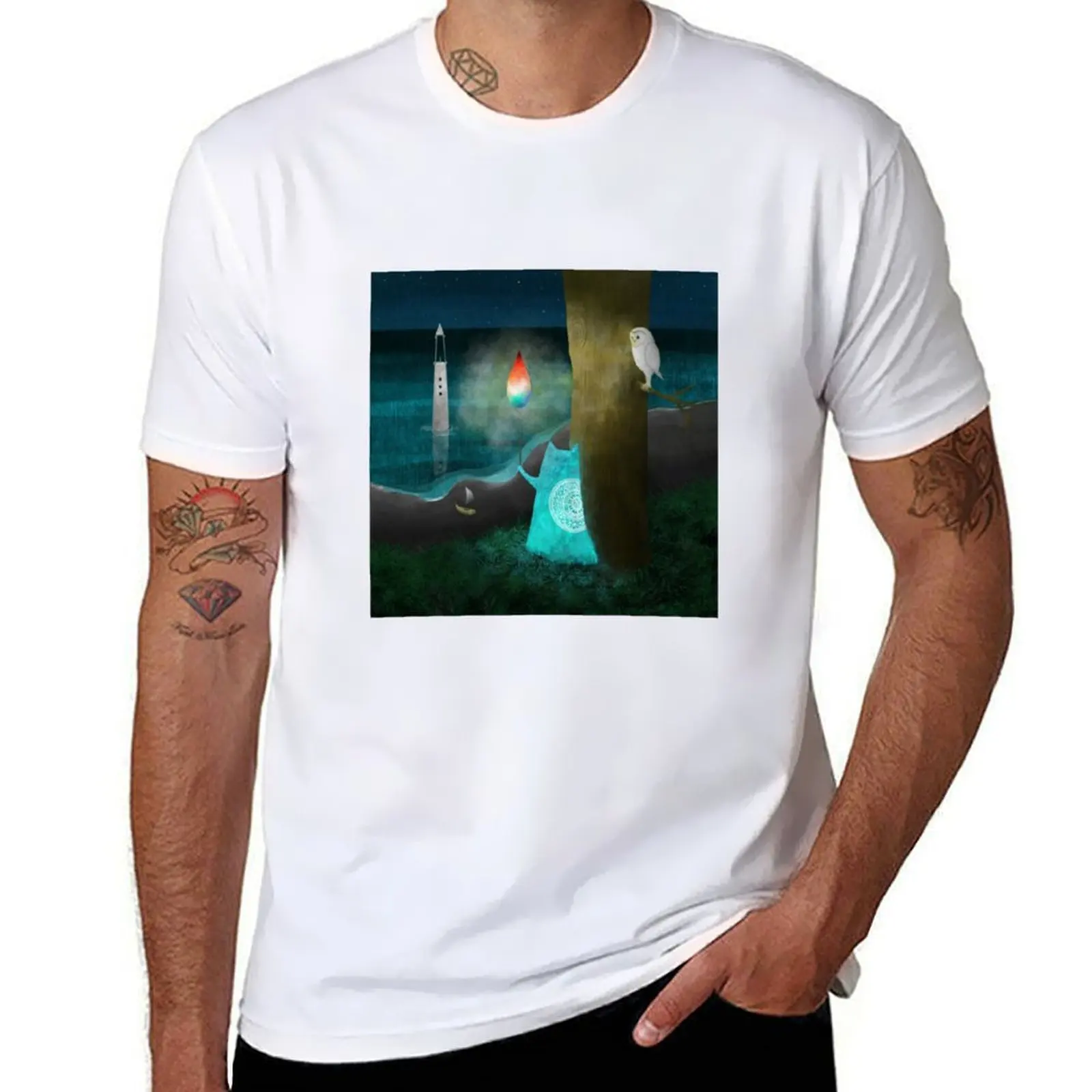 

A Story's Beginning T-Shirt anime t shirts oversize t shirt man casual T-Shirt