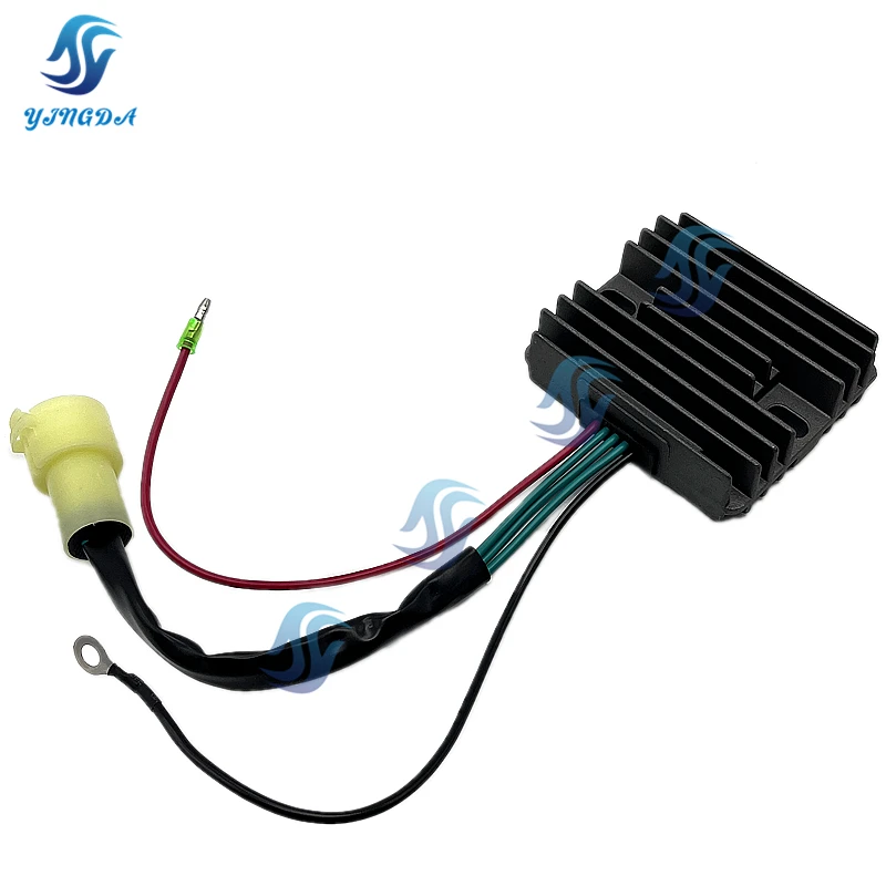 67F-81960-12 RECTIFIER & REGULATOR 5 Wires For Yamaha Outboard Motors 75/80/90/95/100HP 67F-81960-00 Boat Motor