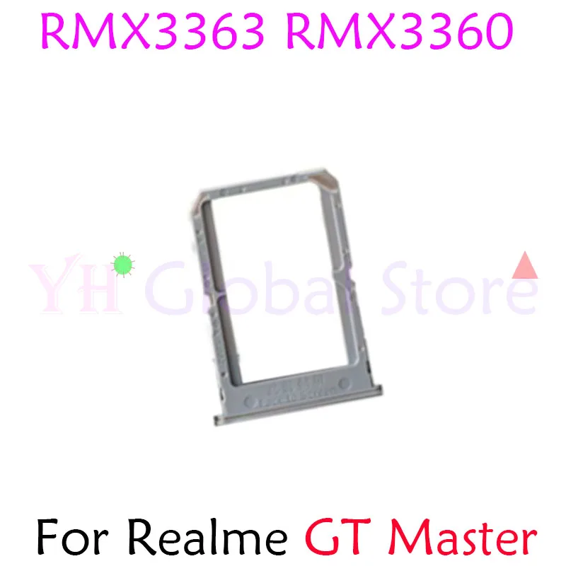 Voor OPPO Realme GT Master Edition RMX3363 RMX3360 Sim-kaartsleuf Lade Houder Sim-kaart Reparatie Onderdelen