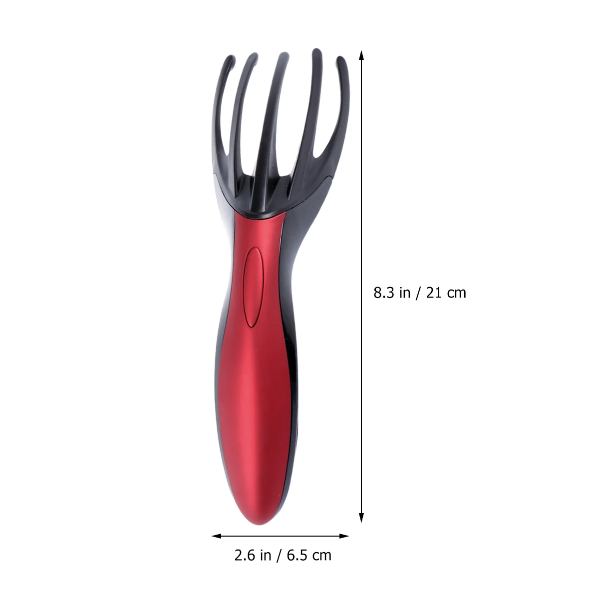 

Handheld Head Scalp Comb Mutifunction Vibration Headache Stress Relieve Hair Massage Tool(Red, No )