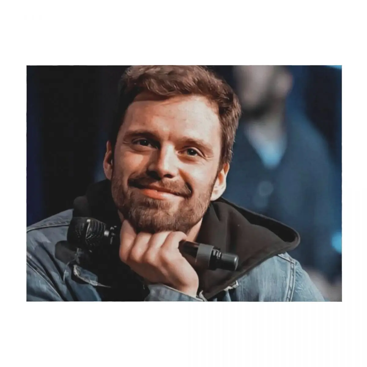 

Sebastian Stan Throw Blanket Moving Heavy Fashion Sofas Soft Beds Blankets