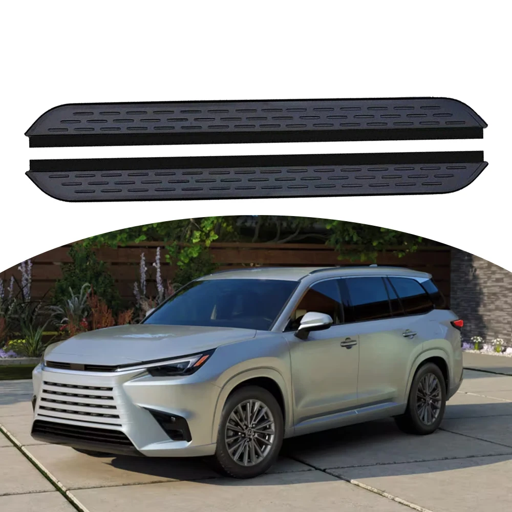 

Running Board Side Step nerf bar Pedal Protector fits for All New Lexus TX 2024 Side Step Rail Board 2 pcs