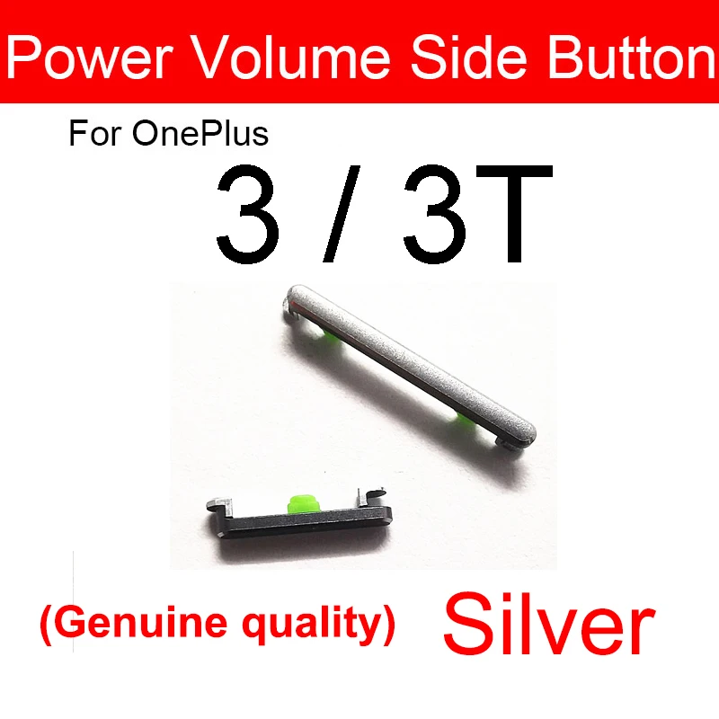 Volume Power Buttons For Oneplus OnePlus 1+ 3 3T 5 5T 6 6T On OFF Power Volume Side Keys Flex Cable Parts