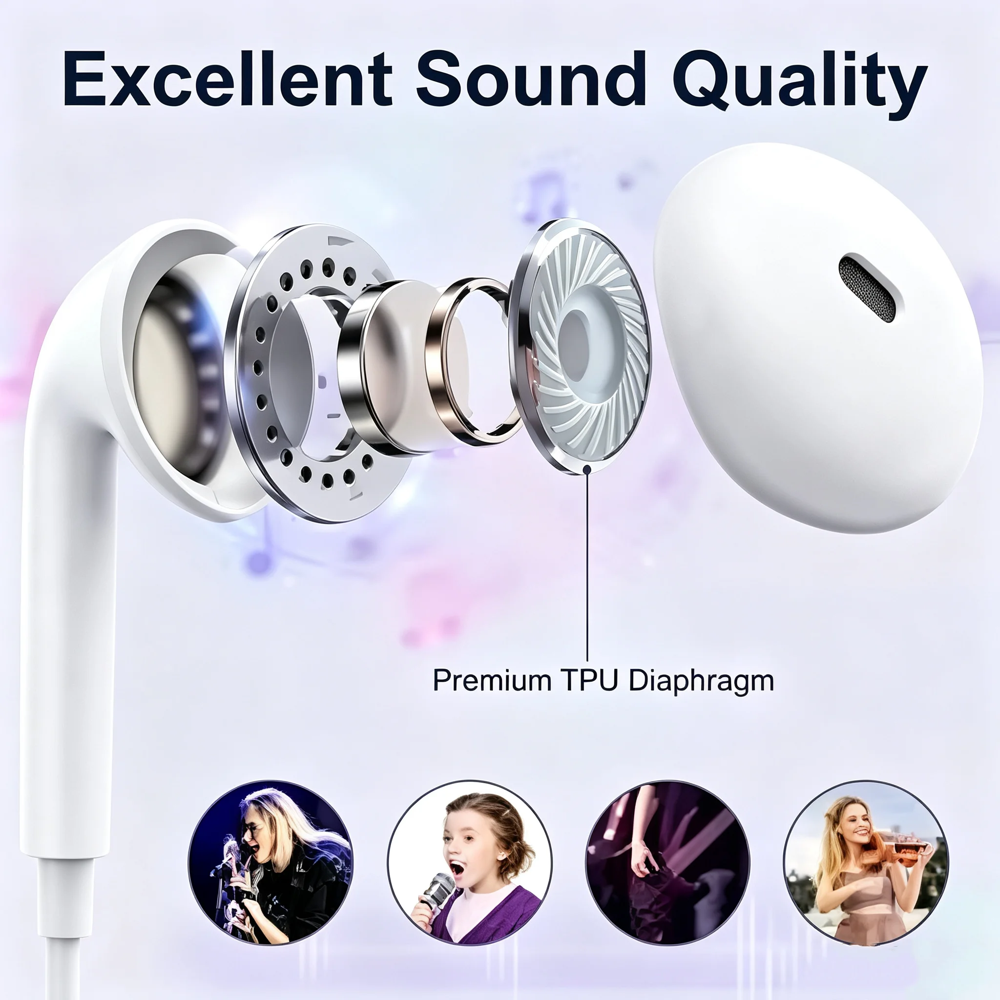 Original Type C In-Ear Earphones For Xiaomi 17 Pro Max 15T 14T Redmi Note 15 14 12 13 Ultra Poco X7 F7 Pro Headset Wired Earbuds