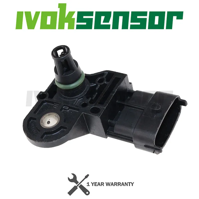 MAP Sensor 0261230217 9470519 Intake Manifold Air Absolute Boost Pressure Sensor For Chevrolet BYD F0 Honda Civic Jazz Stream