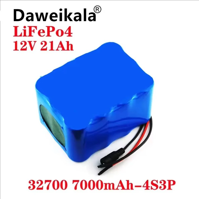 

Аккумуляторный блок LiFePO4 32700 4S3P 12.8В 21Ач для электролодок с балансировочной BMS 4S 20А (макс. 60А) и бесперебойным источником питания 12В