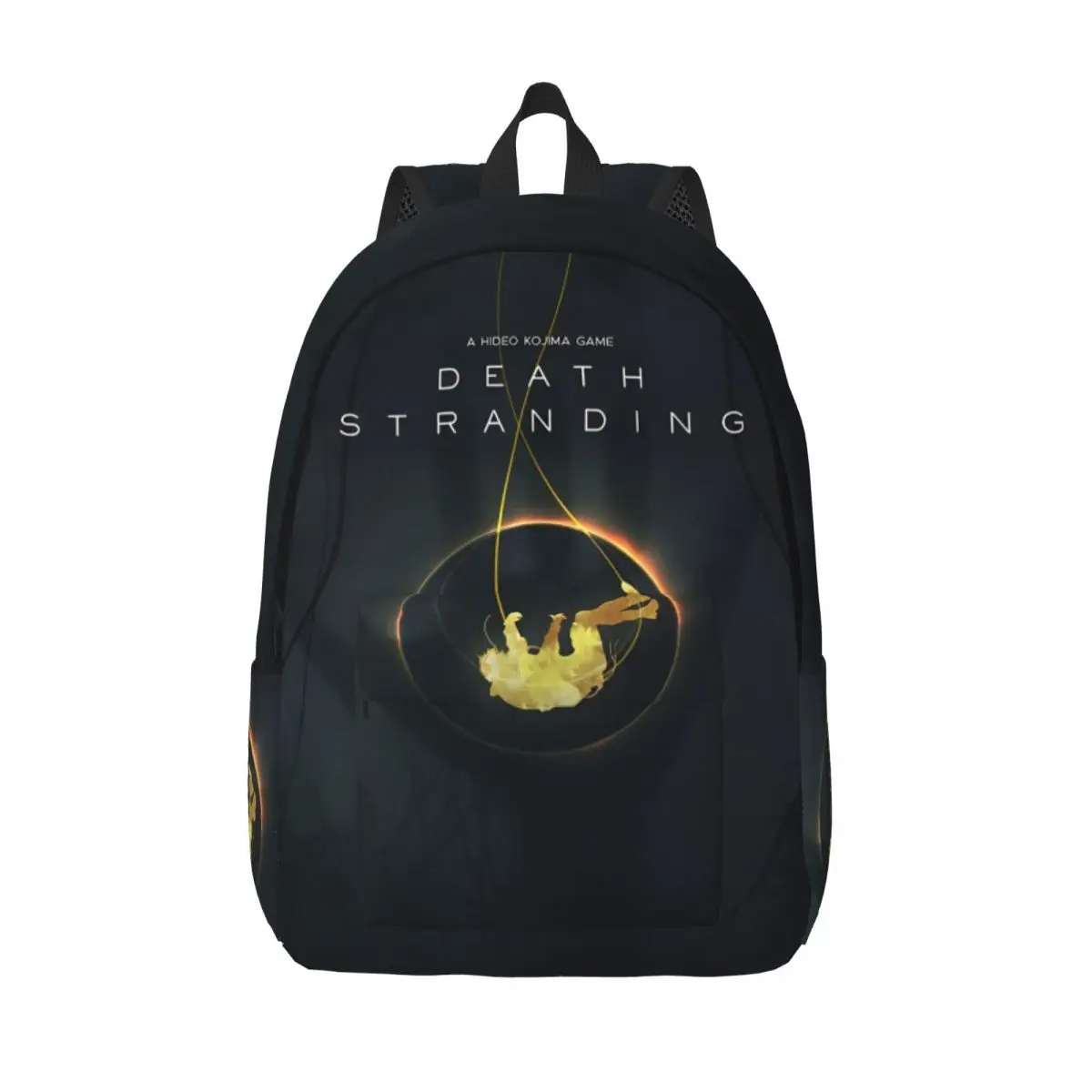 

Death Stranding Video Game Backpack Men Women Fashion Student Hiking Travel Daypack PC Gamer College Shoulder Bag with Pocket