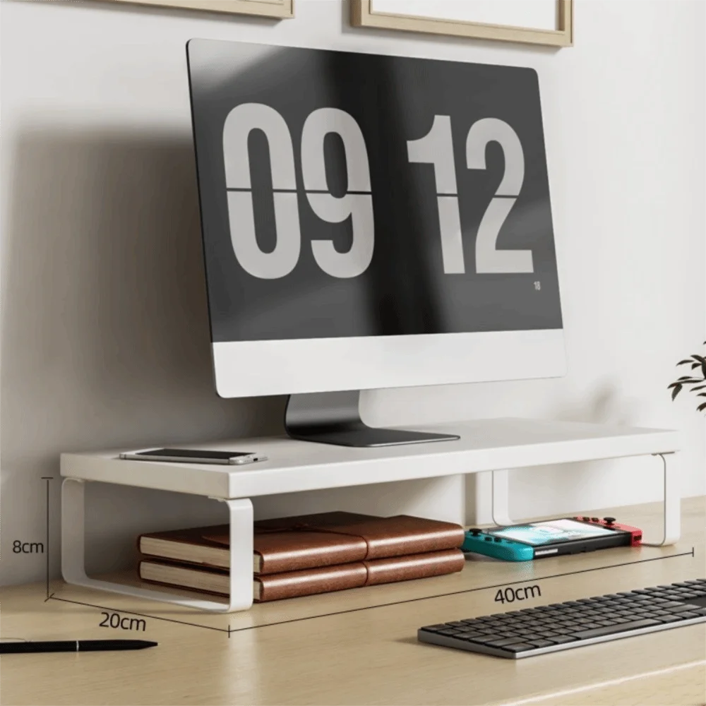 

Приподнятая настольная приподнятая стойка Настольное хранилище 30/40/50 см Подставка для монитора компьютера Экран компьютера Настольный приподнятый