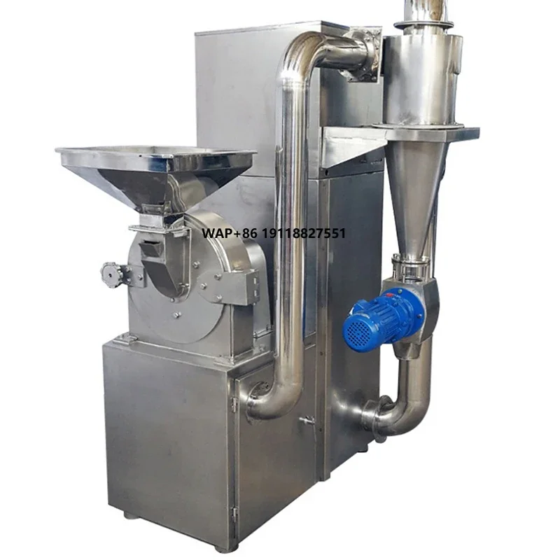 Dry Chilli Powder Mill Machine Sugar Cocoa Bean Spice Grinder Pump Super Fine Powder High Capacity Pulverizer Food Processing