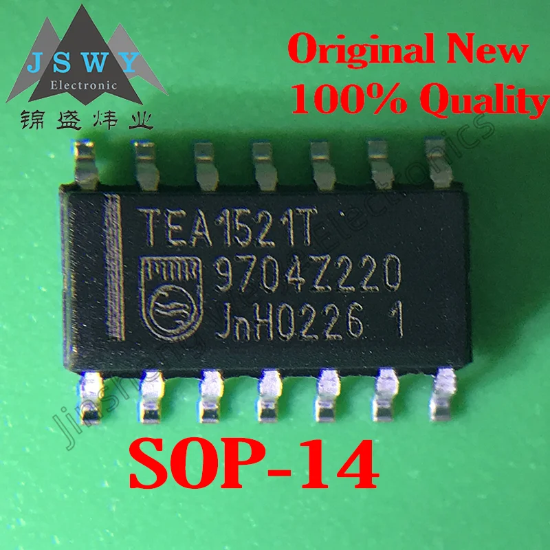 5PCS TEA1506T TEA1520T TEA1521T TEA1521 SMD SOP14 power control chip IC genuine stock free shipping