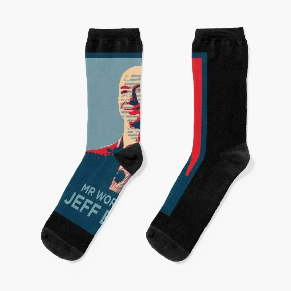 

JEFF BEZOS vintage Socks funny gift hockey cute football Girl'S Socks Men's