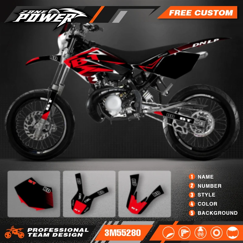 

Powerzone For Beta RR 50 2010 2009 2008 2007 2006 Custom Team Motorcycle Graphics Decals Stickers Kits Number Name Custom