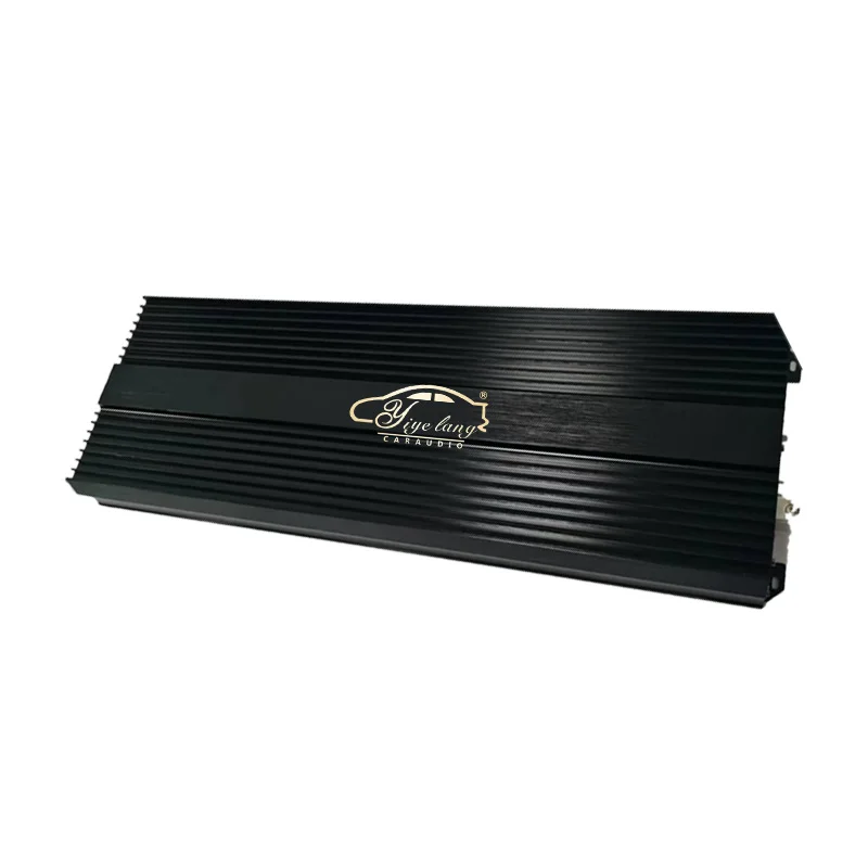 High-Power 4500W Mono Class D Digital Car Audio Amplifier 12V Aluminium Subwoofer Speaker with Crossovers