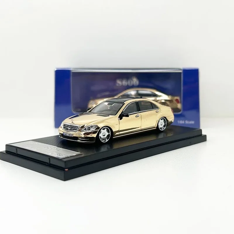 

StreetWeapon 1/64 Mercedes-Benz S600L W221 simulation alloy model