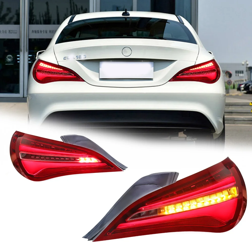 LED Tail Lights for Mercedes-Ben CLA W117 13-19 US EU led DRL Car Taillights Assembly Signal Auto Accessories Modified Lamp