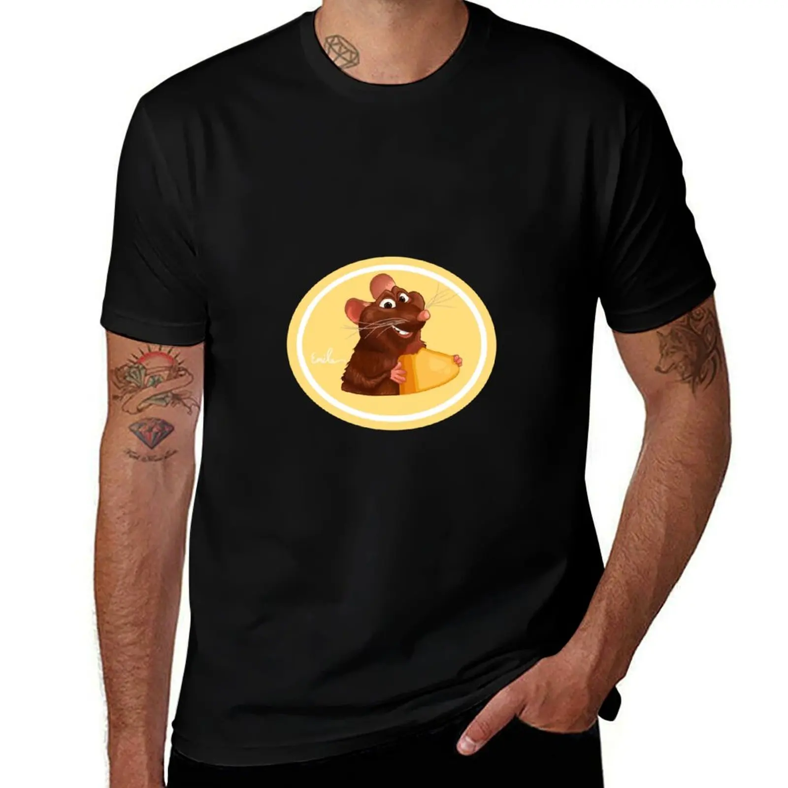 Ratatouille Emile T-Shirt Stylish Print Short Sleeve Tee