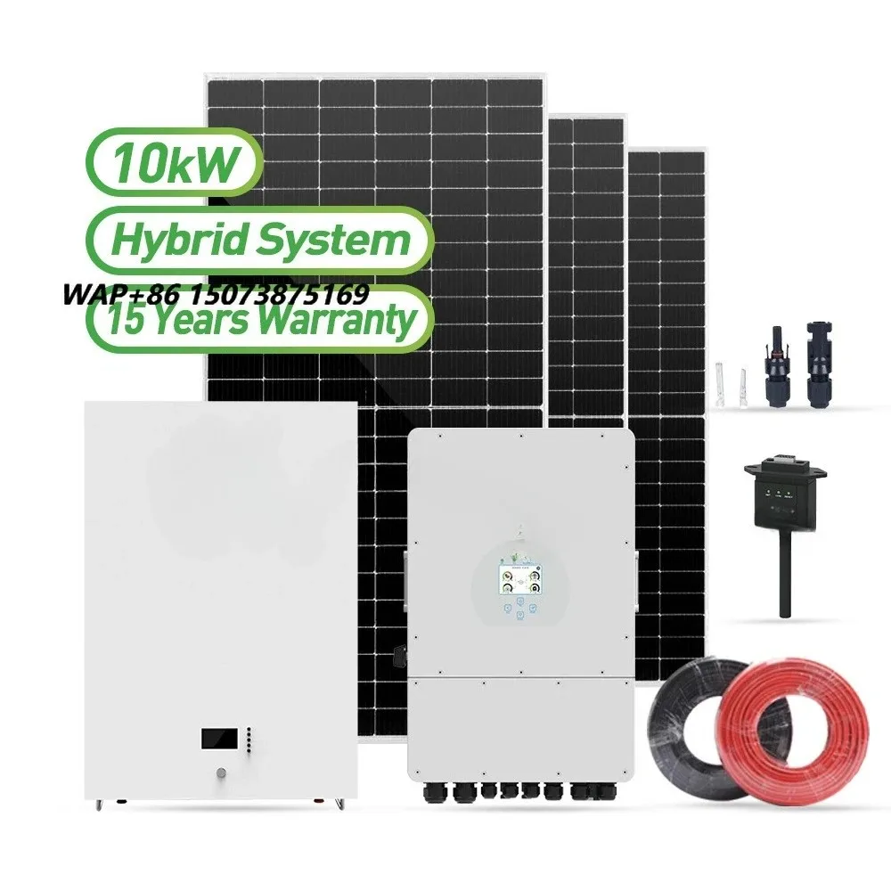 10kw Solar Energy System 10kw Wind Solar Hybrid System Solar Panel System for Home Complete Kit
