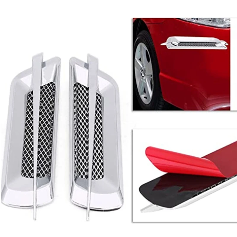 Car Carbon Fiber Modified Air Inlet and Outlet Carbon Fiber Decorative Fake Side Air Outlet Plating General Purpose