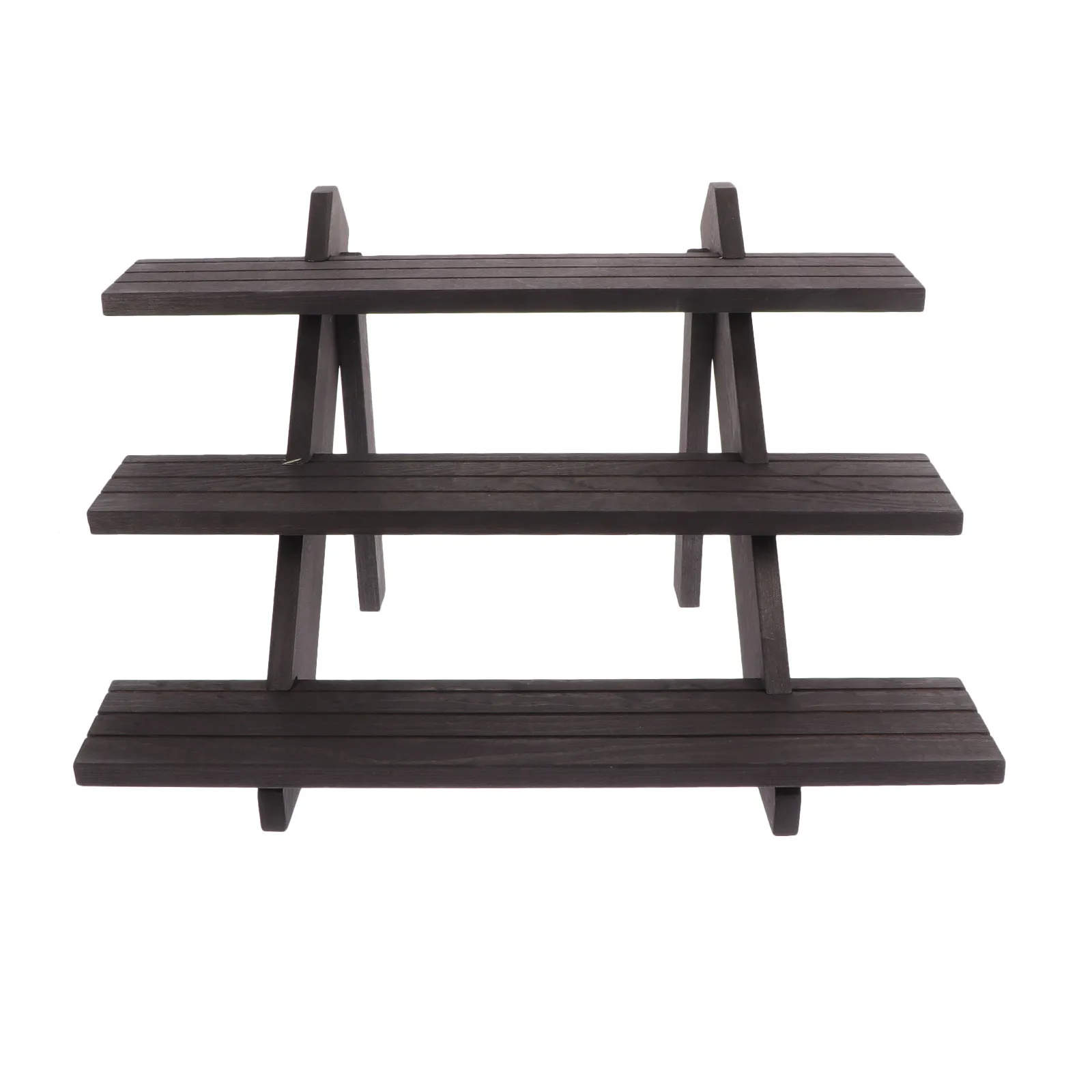 

Многоуровневая деревянная подставка для украшений, разборная стильная подставка для колец, серег, браслетов, органайзер для хранения ювелирных изделий