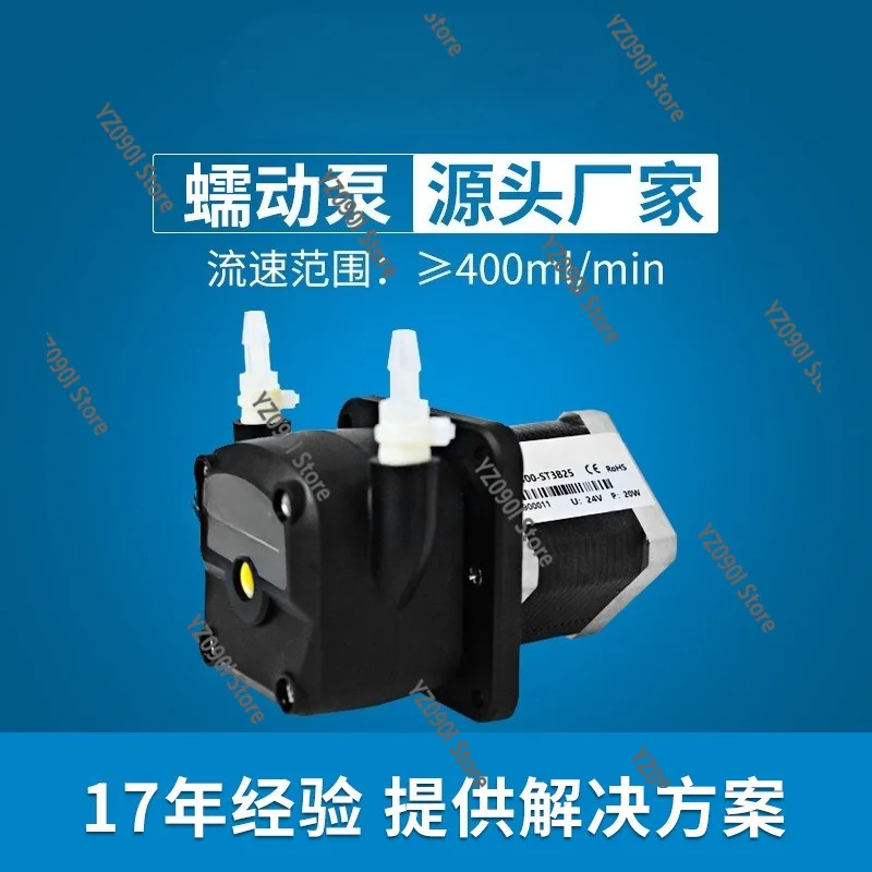 Small DC Brush Peristaltic Pump 12V 24V Mini Self-Priming Micro Water Suction Equipment