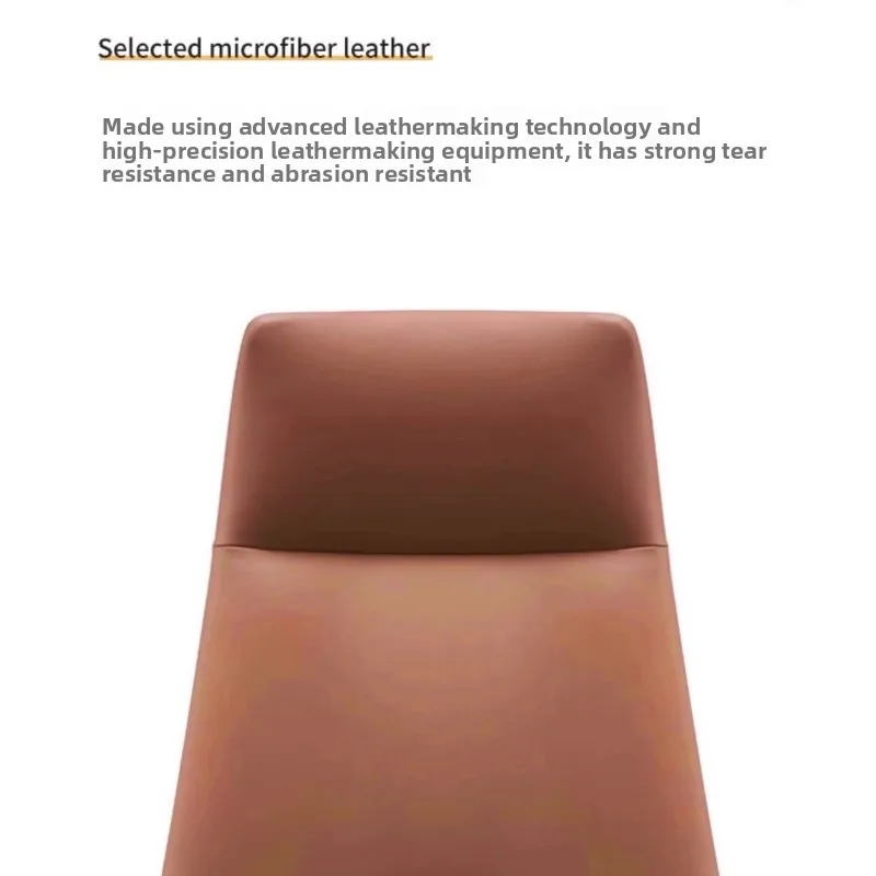 Fashionable ergonomic height-adjustable office meeting chair for staff, reception, and pre-shift use, luxury executive chair