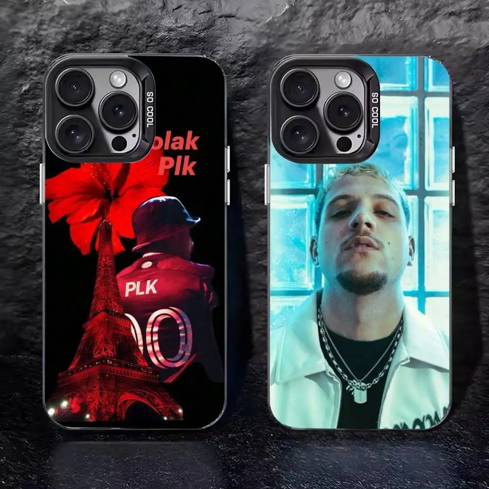 

PLK French Rapper Mathieu Phone Case For iPhone 17 16 15 14 13 12 11 Pro Max XS Max 7 8 Plus Shockproof Silicone Matte Cover