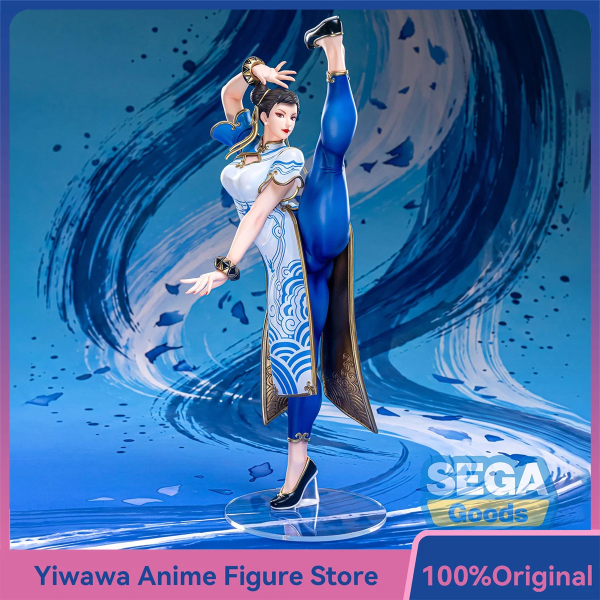 Figura de acción de Chun-Li de la serie Alpha de SEGA (Street Fighter 6), modelo de juguete de la marca, figura original.
