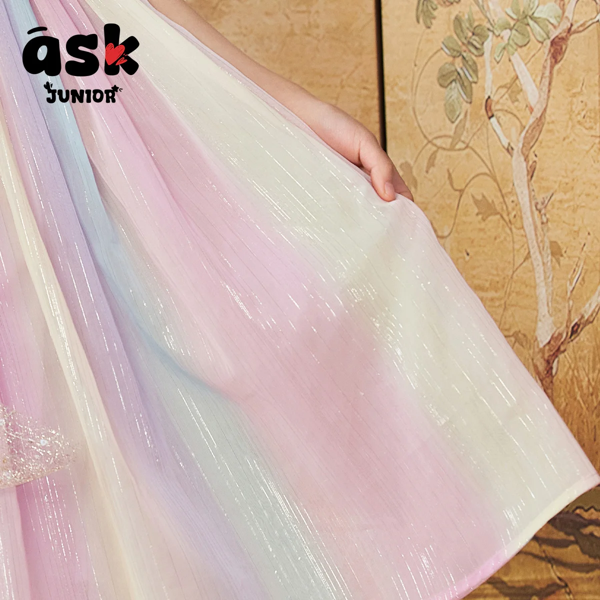 اسأل تنورة الفتيات الصغيرات الصيفية على الطراز الوطني فستان الأميرة الصيني الجديد للأطفال الملون من Hanfu المتوسطة وكبار السن #6