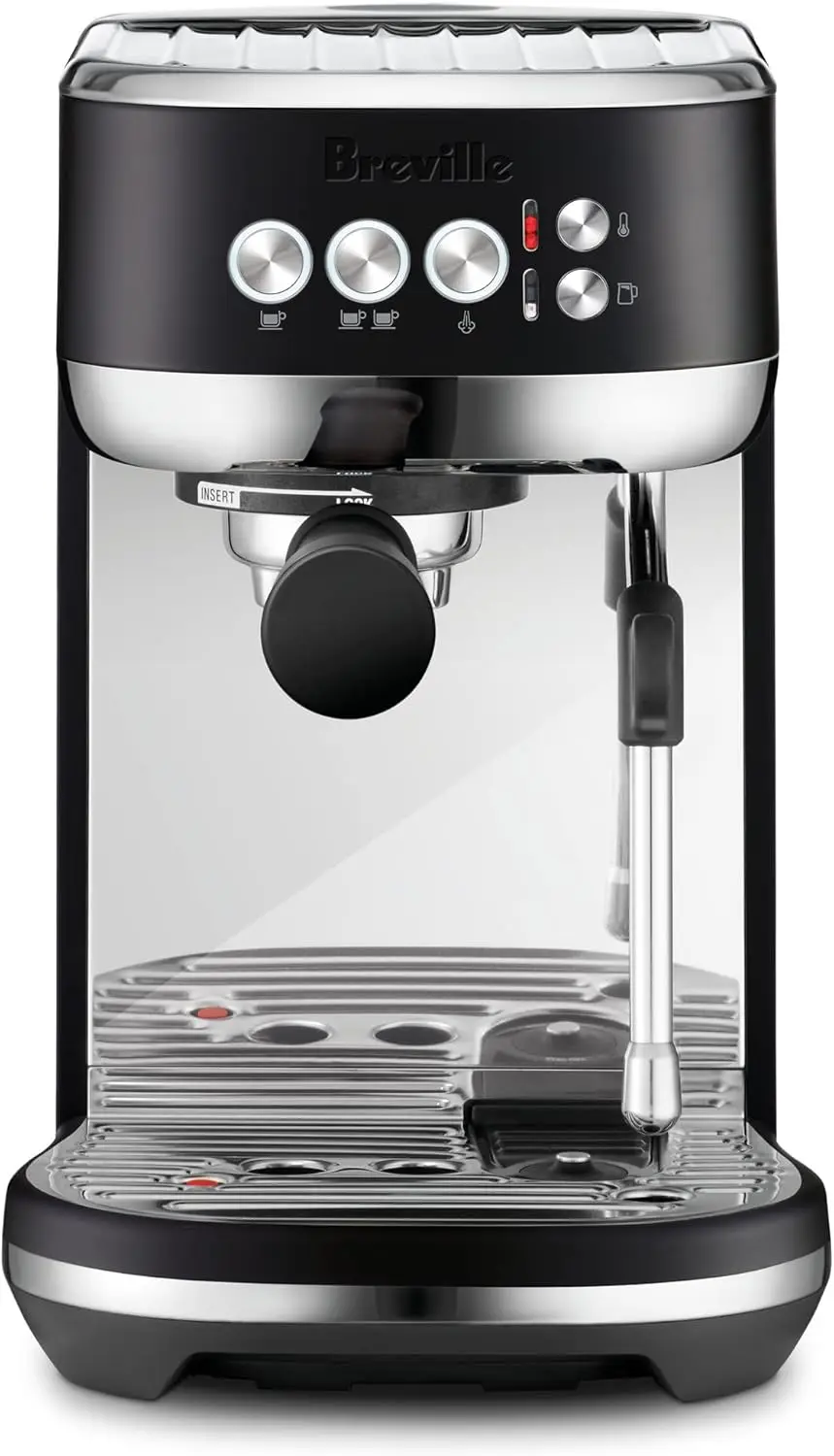 the Plus Espresso Machine with Auto Milk , Espresso Maker with Seconds Heat Up, Cappuccino & Latte Machine for Home, Black Truff