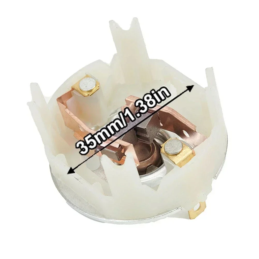 3PCS Electric Drill Motor Carbon Brush Holder Commutation Parts For 775 750 755 775 750 12-24V Power Tools Accessories