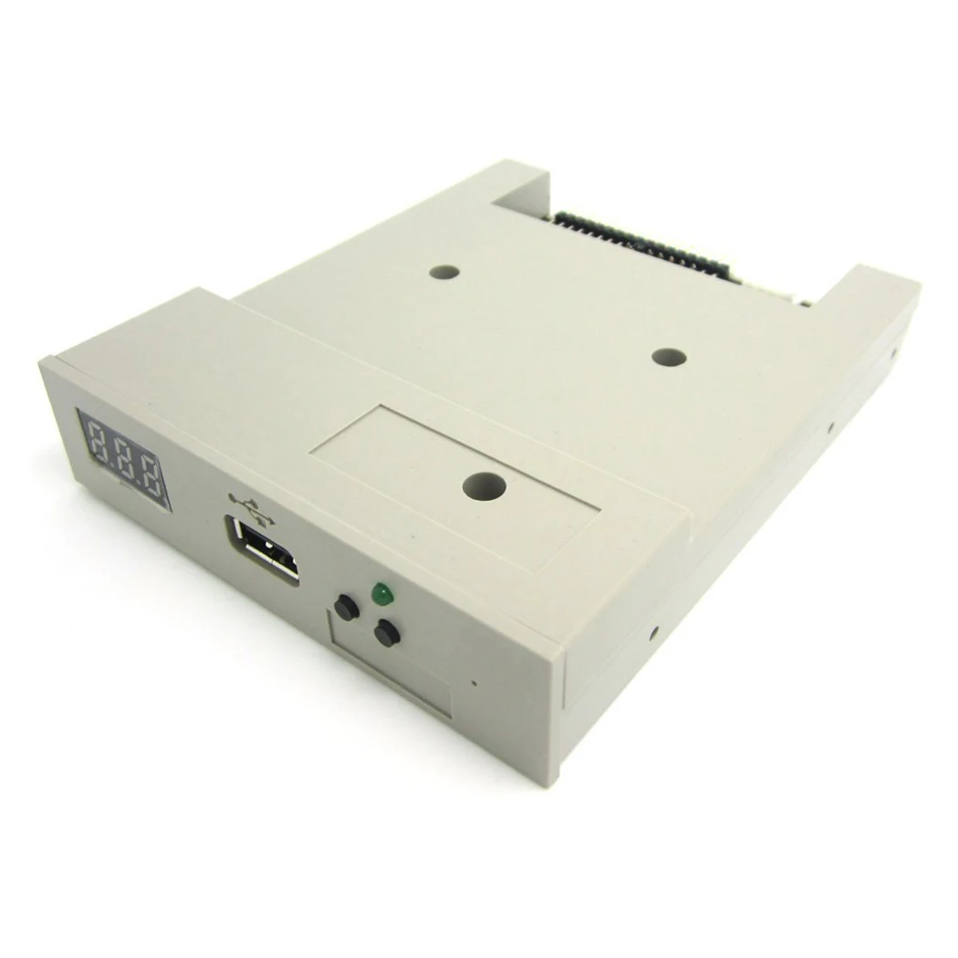 Imagem -03 - Usb Floppy Drive Emulador Abs Máquina para a Indústria Cinza Sfr1m44 U100