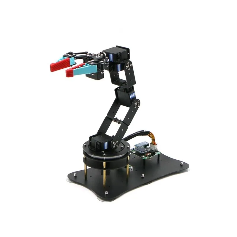 300g Load 6 Dof Robot Arm with Flexible Claw Industrial Manipulator Metal Alloy For Arduino Robot DIY Kit PS2 Programmable Robot - Image 2