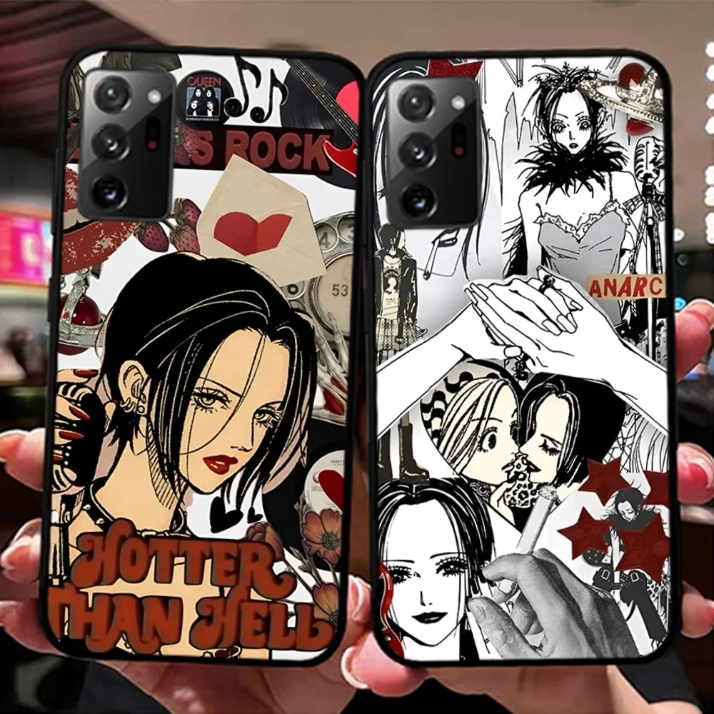 Anime Nana Osaki Phone Case For Samsung Note 8 9 10 20 pro plus lite M 10 11 20 30 21 31 51 A 21 22 42 02 03