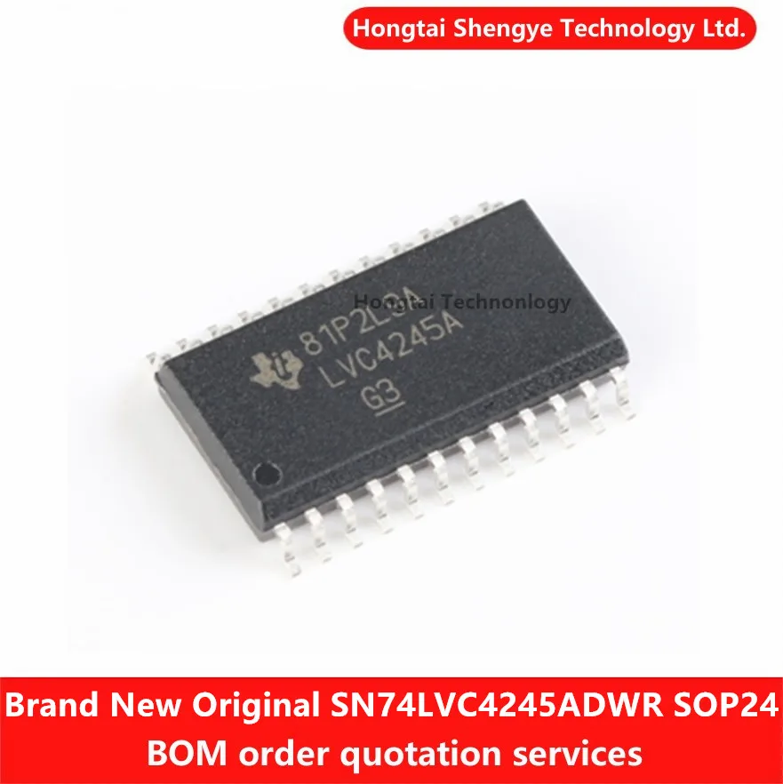 New Original  SN74LVC4245ADWR SOIC-24 Tri-State Output 8-Bus Transceiver Chip