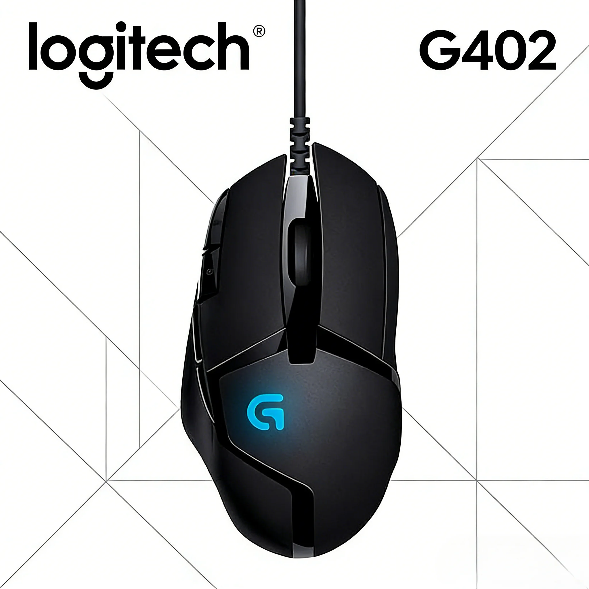 

Logitech G402 Gaming Mouse | Responsive Clicks, Perfect for Quick Reflex Moves